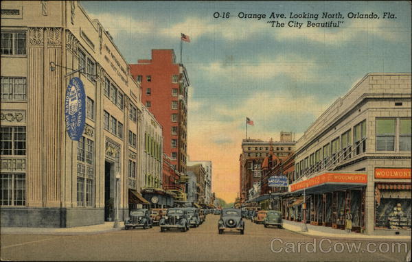 Orange Ave., Looking North Orlando Florida
