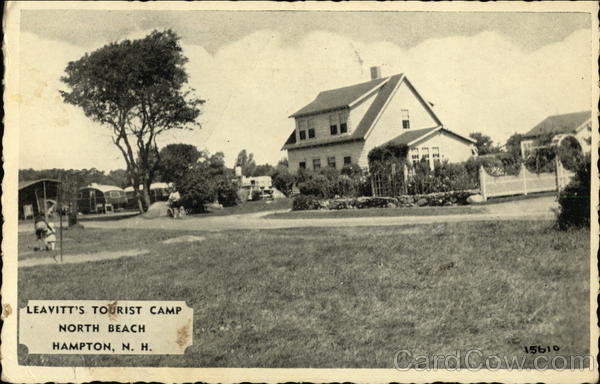 Leavitt's Tourist Camp, North Beach Hampton New Hampshire