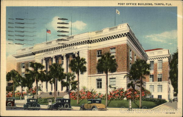 Street View of Post Office Tampa Florida