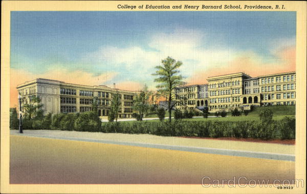 College of Education and Henry Barnard School Providence Rhode Island