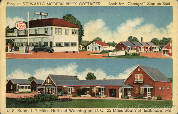 Stewart's Modern Brick Cottages Washington District of Columbia