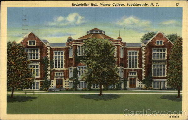Rockefeller Hall at Vassar College Poughkeepsie New York