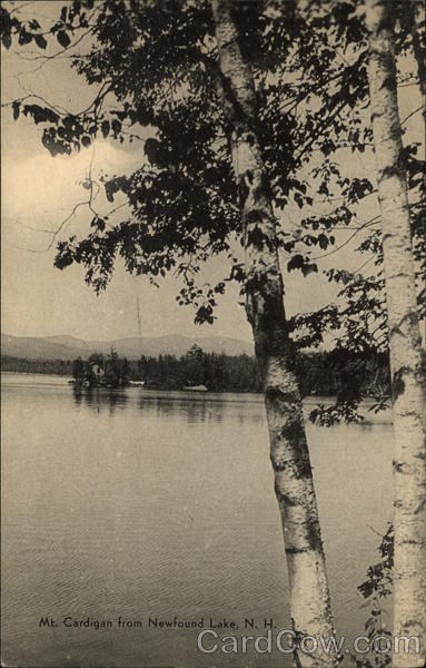 Mt. Cardigan from Newfound Lake New Hampshire
