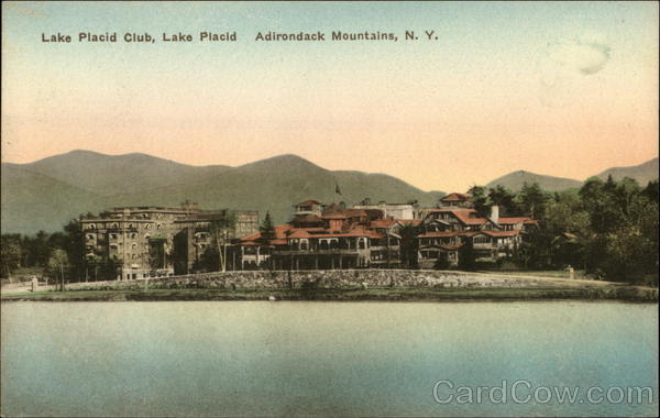 Lake Placid Club, Adirondack Mountains New York