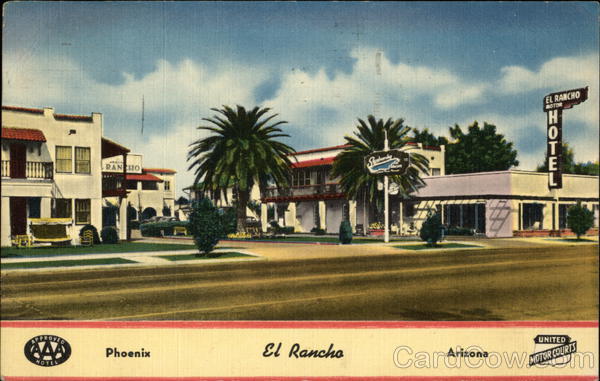 El Rancho Motor Hotel Phoenix Arizona