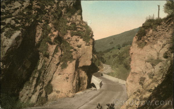 Gaviota Pass, On Coast Highway Santa Barbara California