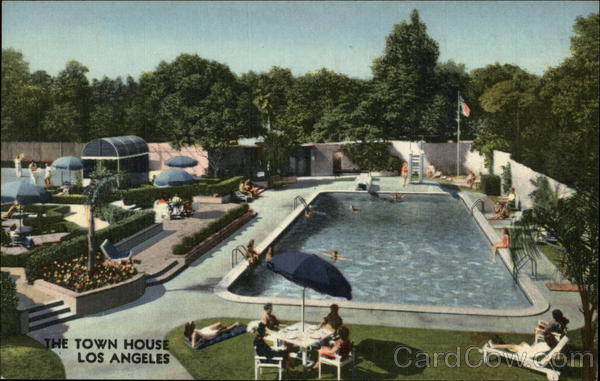 The Town House Pool Los Angeles California