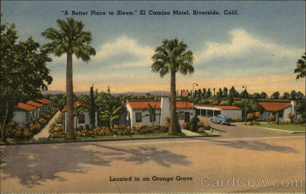 El Camino Motel Riverside California