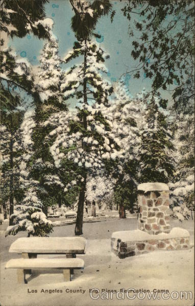 Los Angeles County Big Pines Recreation Camp California