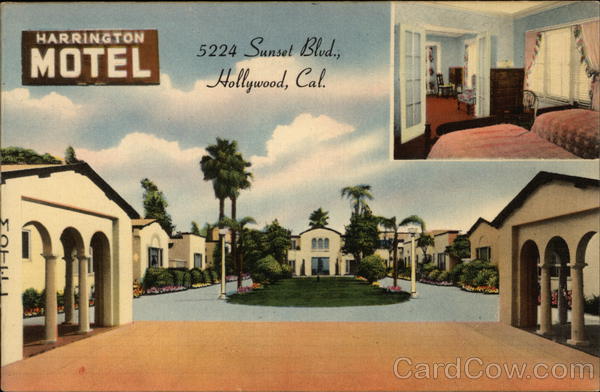 Harrington Motel Hollywood California