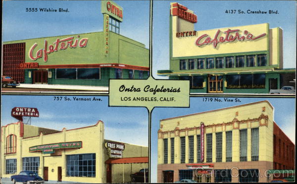 Ontra Cafeterias Los Angeles California