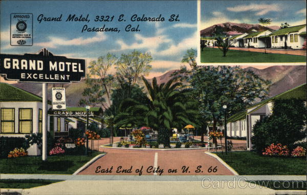 Grand Motel Pasadena California