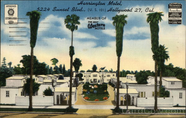 Harrington Motel Hollywood California