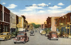 Main Street, Looking East Postcard