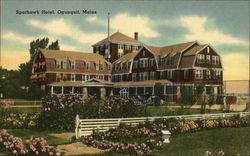 Sparhawk Hotel Ogunquit, ME Postcard Postcard Postcard
