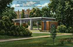 Summer Theater and Campus, Colorado State College of Education Greeley, CO Postcard Postcard Postcard
