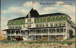 Hotel Fairmount York Beach, ME Postcard Postcard Postcard