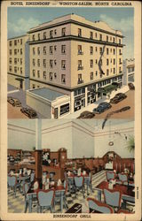 Hotel Zinzendorf Winston-Salem, NC Postcard Postcard Postcard