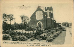 St. Mary's Church Denville, NJ Postcard Postcard Postcard