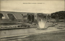 Reservoir Service Building Postcard