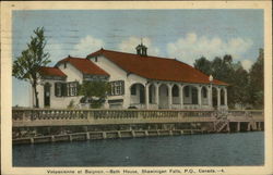 Vespasienne et Baignoir - Bath House Postcard