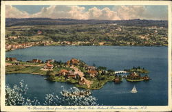 Rainbow Point from Rockledge Park, Lake Mohawk Postcard