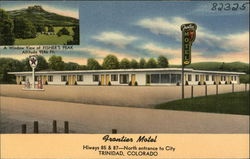 Frontier Motel Trinidad, CO Postcard Postcard Postcard