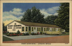 Desert Haven Motel Postcard