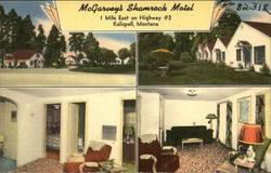 McGarvey's Shamrock Motel Postcard