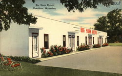Big Horn Motel Sheridan, WY Postcard Postcard Postcard