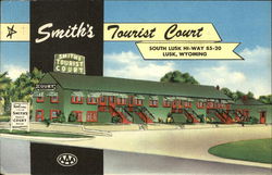 Smith's Tourist Court Postcard