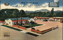 Motel Rancho Grande Postcard
