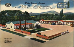 Motel Rancho Grande Wickenburg, AZ Postcard Postcard Postcard