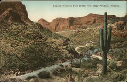 Apache Trail on Fish Creek Hill Postcard