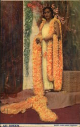 Lei Queen Postcard