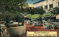 Gourmet Restaurant Hollywood, CA Postcard Postcard Postcard