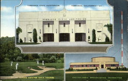 Torrance Civic Auditorium Postcard