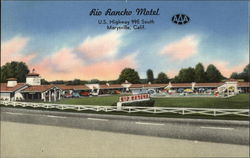 Rio Rancho Motel Marysville, CA Postcard Postcard Postcard