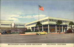 Brittingham's Radio Center Restaurant Hollywood, CA Postcard Postcard Postcard