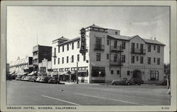 Aragon Hotel Madera, CA Postcard Postcard Postcard