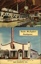 Victor McLaglen's Rendezvouz Postcard