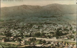 Aerial Vie of Town Postcard