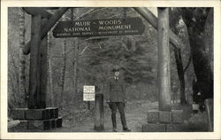 Entrance to Muir Woods Entrance to Muir Woods