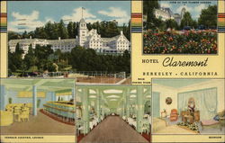 Hotel Claremont Berkeley, CA Postcard Postcard Postcard