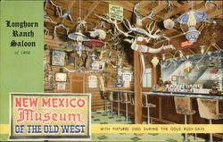 Longhorn Ranch Saloon Albuquerque, NM Postcard Postcard Postcard