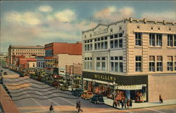Central Avenue from Fourth Street Postcard