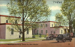 Municipal Building Santa Fe, NM Postcard Postcard Postcard