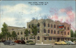 Frey Hotel Hobbs, NM Postcard Postcard 