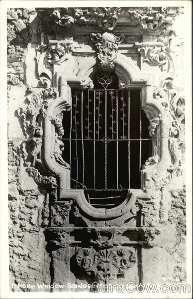 Rose Window - San Jose Mission San Antonio Texas