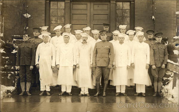 Group of Cooks in the Military